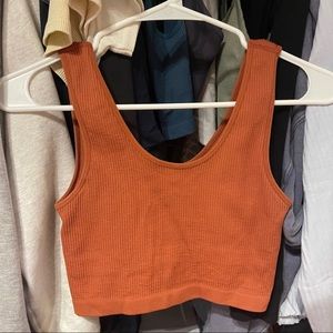 Sculpt seamless tank w/ built in bra
